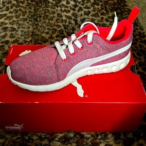 Cute pink and white pumas